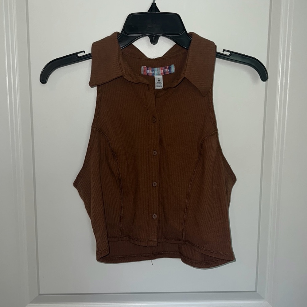 Urban Outfitters Brown tank top Size: M